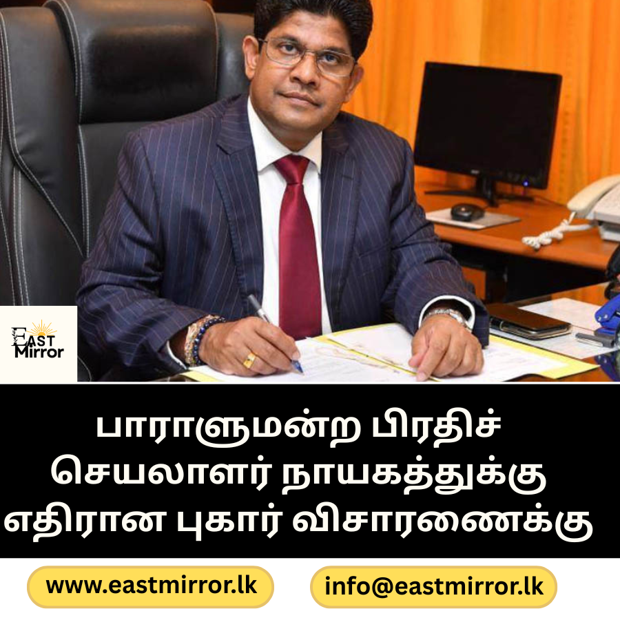 பாராளுமன்ற பிரதிச் செயலாளர் நாயகத்துக்கு எதிரான புகார் விசாரணைக்கு